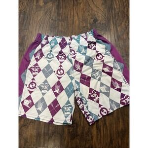 Flow Society All Over Gorilla Eagle Print Lacrosse Shorts Men's Size‎ L
